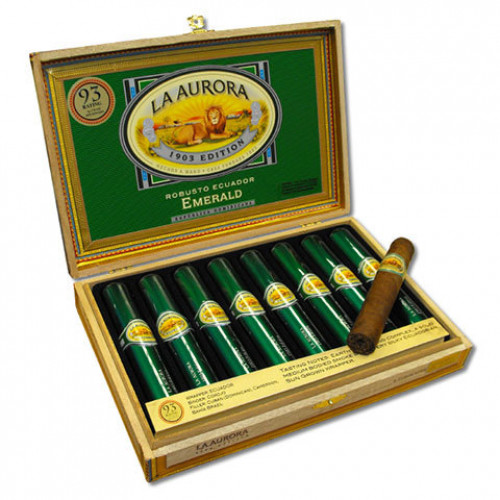 Сигары La Aurora 1903 Robusto Emerald/8 (шт.) Сигары La Aurora 1903 Robusto Emerald/8 (шт.)